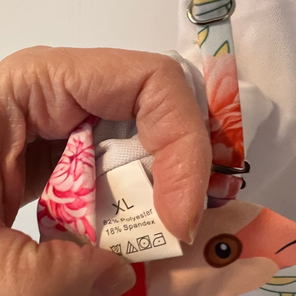 Tropical Floral One Piece Swimsuit - Picture 5 of 7